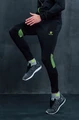 Спортивні штани Kelme MONTES чорно-салатові 3871306.9012