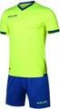 Футбольная форма детская Kelme ALAVES зелено-синяя K15Z212С.9915