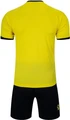 Комплект футбольной формы Kelme MIRIDA желто-черный 3801096.9712
