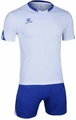 Комплект футбольной формы Kelme GIRONA бело-синий 3801099.9104