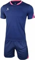 Комплект футбольної форми Kelme GIRONA темно-синьо-рожевий 3801099.9420