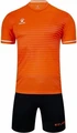 Комплект футбольной формы Kelme MALAGA оранжево-черный 3801169.9910