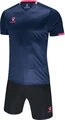 Комплект футбольної форми Kelme FLASH темно-синьо-рожевий 3891049.9420