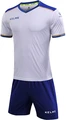 Комплект футбольной формы Kelme SEGOVIA бело-синий 3871001.9104