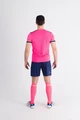 Комплект футбольной формы Kelme SEGOVIA розово-темно-синий 3871001.9914