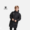 Куртка длинная детская Kelme NEW STREET черная 3883406.9000