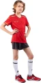 Комплект футбольной формы детский Kelme SEGOVIA красно-серый 8351ZB3158.9667