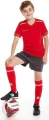 Комплект футбольної форми дитячий Kelme SEGOVIA червоно-сірий 8351ZB3158.9667