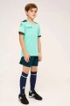 Комплект футбольної форми дитячий Kelme SEGOVIA м'ятно-зелений 8351ZB3158.9328