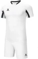 Комплект футбольной формы детский Kelme LEON бело-черный 7351ZB3130.9103
