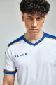 Комплект футбольної форми Kelme SEGOVIA біло-синьо-жовтий 8351ZB1158.9104