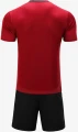 Комплект футбольной формы детский Kelme BURGOS красный 8251ZB3003.9603