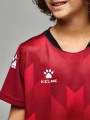 Комплект футбольной формы детский Kelme BURGOS красный 8251ZB3003.9603