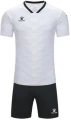 Комплект футбольной формы Kelme RONDA бело-черный 8451ZB1247.9100