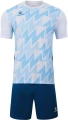 Комплект футбольной формы Kelme OVIEDO бело-голубо-темно-синий 8351ZB1084.9100