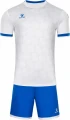 Комплект футбольної форми дитячий Kelme PALMA біло-синій 8151ZB3001.9100