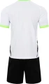 Комплект футбольной формы Kelme IBIZA бело-салатово-черный 8351ZB1082.9100