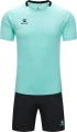 Комплект футбольной формы Kelme LUGO бирюзово-черный 8451ZB1245.9405