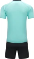 Комплект футбольної форми Kelme LUGO бірюзово-чорний 8451ZB1245.9405