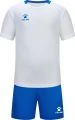 Комплект футбольної форми дитячий Kelme LUGO біло-синій 8451ZB3245.9100