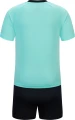 Комплект футбольної форми дитячий Kelme LUGO бірюзово-чорний 8451ZB3245.9405