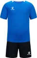 Комплект футбольної форми дитячий Kelme LUGO синьо-чорний 8451ZB3245.9481