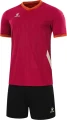 Комплект футбольної форми Kelme IBIZA червоно-оранжево-чорний 8351ZB1082.9609