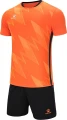 Комплект футбольної форми Kelme MADRID оранжево-чорний 8251ZB1004.9907