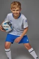 Комплект футбольної форми дитячий Kelme BURGOS біло-синій 8251ZB3003.9100
