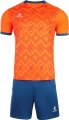 Комплект футбольної форми Kelme ARGO оранжево-темно-синій 8151ZB1006.9907