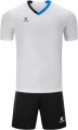 Комплект футбольної форми дитячий Kelme NAVARRO біло-чорний 8251ZB3005.9100