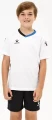Комплект футбольной формы детский Kelme NAVARRO бело-черный 8251ZB3005.9100
