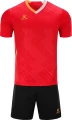 Комплект футбольної форми дитячий Kelme NAVARRO червоно-чорний 8251ZB3005.9600