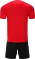 Комплект футбольной формы детский Kelme NAVARRO красно-черный 8251ZB3005.9600