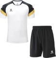 Комплект футбольной формы Kelme BRAVO бело-черный 7351TX1092.9103_8351ZB1143.9000