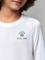 Термобілизна футболка з довгим рукавом дитяча Kelme TEAM біла 3893113.9100