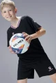 Комплект футбольной формы детский Kelme FARO черно-светло-розовый 8451ZB3246.9000