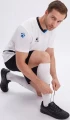 Комплект футбольної форми Kelme NAVARRO біло-чорний 8251ZB1005.9100