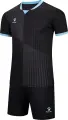 Комплект футбольної форми Kelme BRAGA II чорно-темно-сіро-блакитний 8551ZB11083.9000