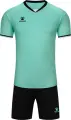 Комплект футбольной формы детский Kelme бирюзово-черный 8551ZB31084.9305