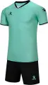 Комплект футбольной формы детский Kelme бирюзово-черный 8551ZB31084.9305