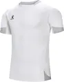 Футболка Kelme бело-серая 8551ZB11078.9100