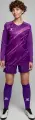 Комплект воротарської форми Kelme ZAMORA II фіолетовий 7361ZB1256.9500