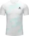 Футболка Kelme DOUBLE бело-бирюзовая 7451TX1364.9100