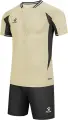Комплект футбольной формы Kelme бежево-черный 8551ZB11087.9709