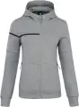 Олимпийка (мастерка) с капюшоном женская Kelme серая 8261WT2018.9222