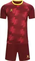 Комплект футбольной формы детский Kelme BRAGA бордово-желтый 8351ZB3085.9603