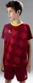 Комплект футбольної форми дитячий Kelme BRAGA бордово-жовтий 8351ZB3085.9603