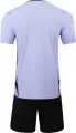 Комплект футбольної форми Kelme OVIEDO бузково-чорний 8351ZB1084.9514