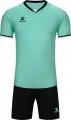 Комплект футбольної форми Kelme KADIS II бірюзово-чорний 8551ZB11084.9305